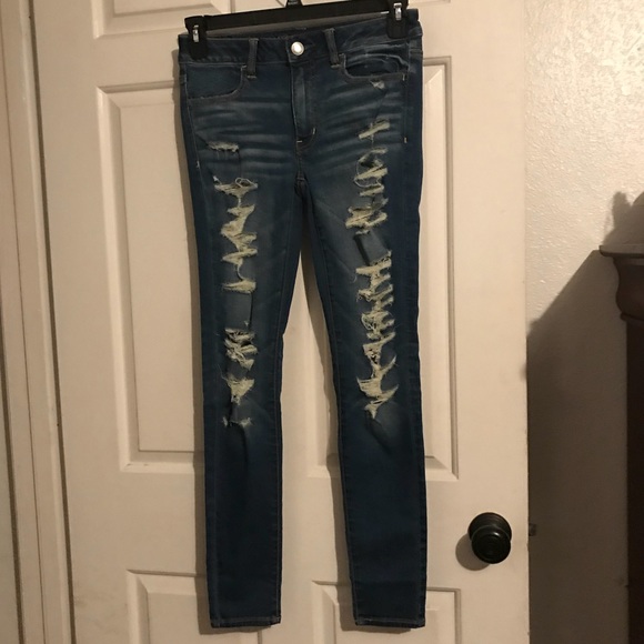 American Eagle Outfitters Denim - American Eagle distressed jeans